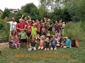 Rohkostcamp, Familiencamp, Sonja Watt, Rawfunfamily