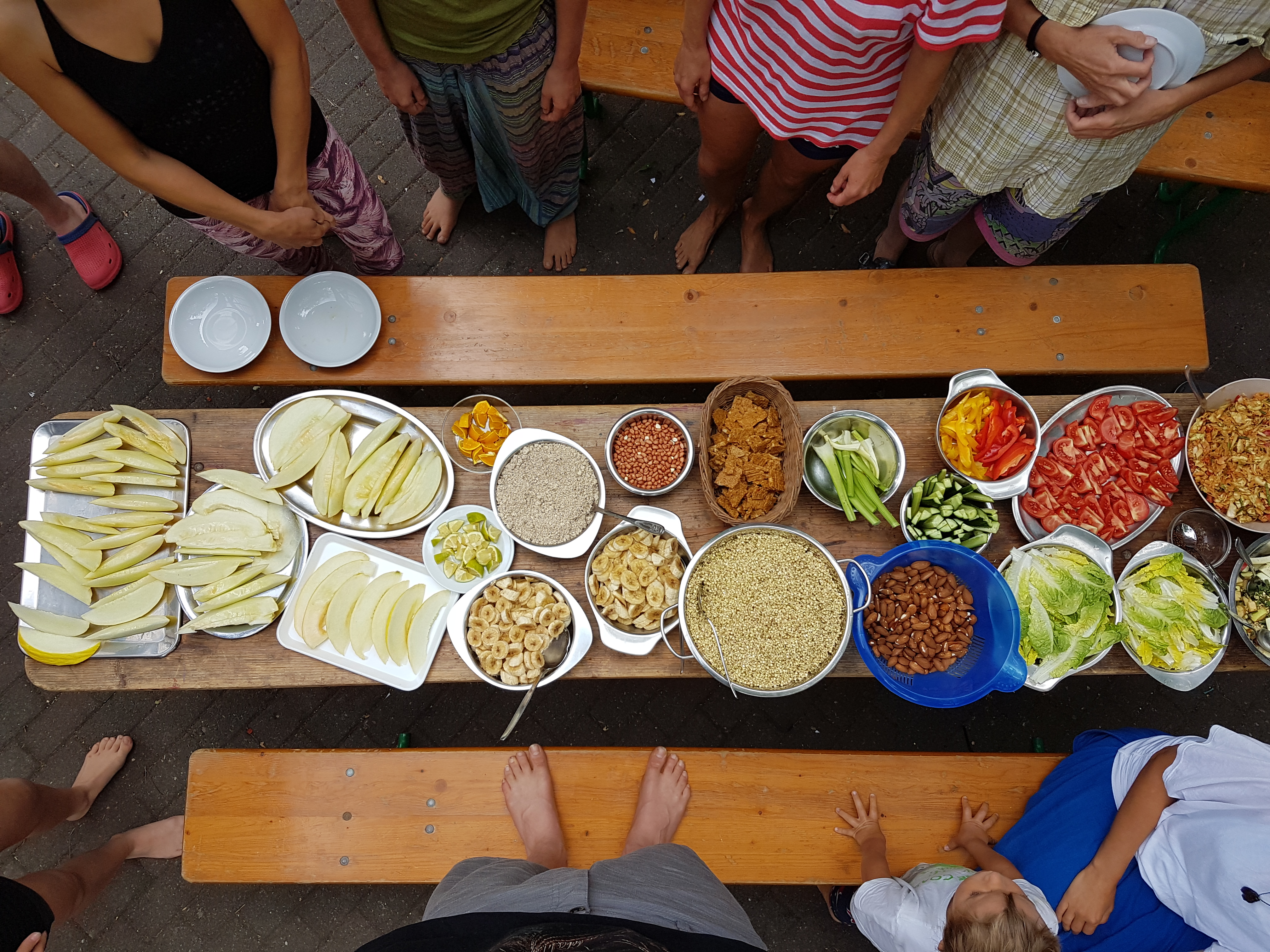 Rohkostcamp, Sonja Watt, vegane Rohkost, Rohkost in Gemeinschaft, 