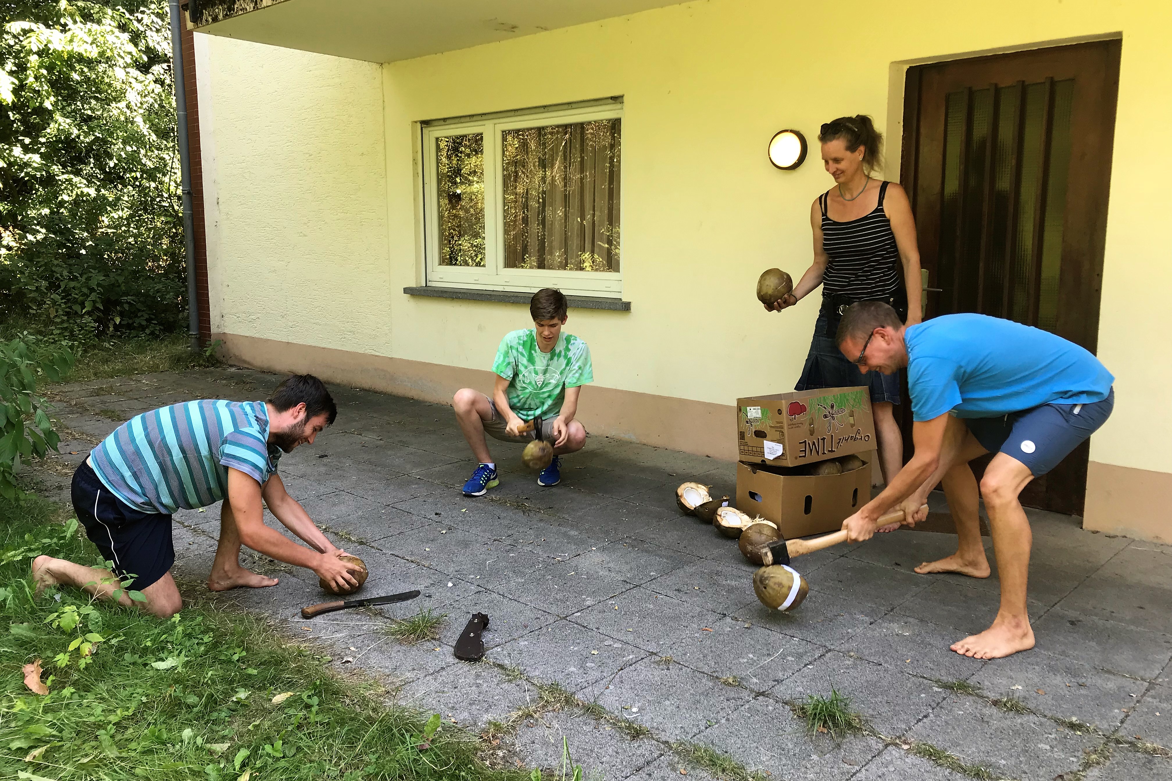 Rohkostcamp, Sonja Watt, vegane Rohkost, Rohkost in Gemeinschaft, Rohkost mit Kindern