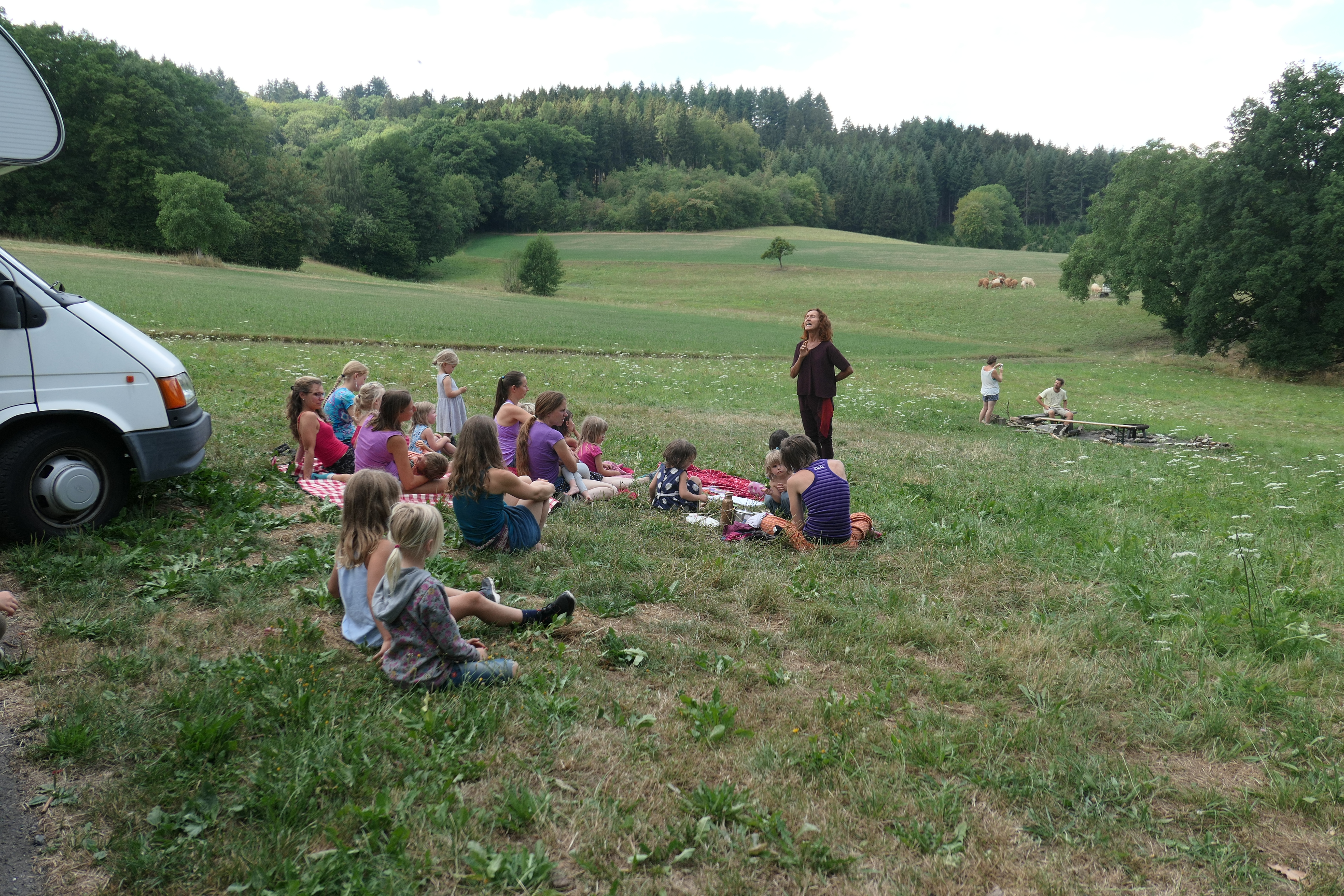 Rohkostcamp, Sonja Watt, vegane Rohkost, Rohkost in Gemeinschaft, Rohkost mit Kindern