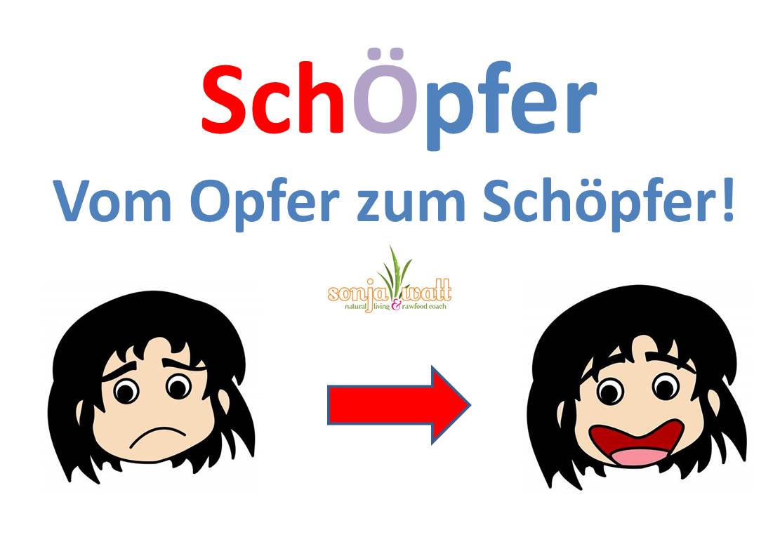 Opfer, Opferrolle, Schöpfer, Depression