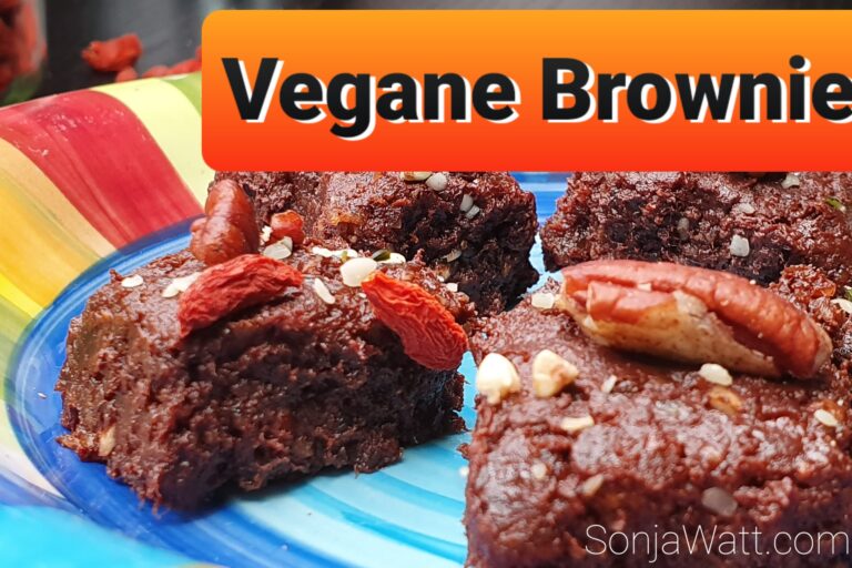 Roh-vegane Brownies, Rohkost, Brownies, Fudge, Rohkostrezepte, Schokokuchen